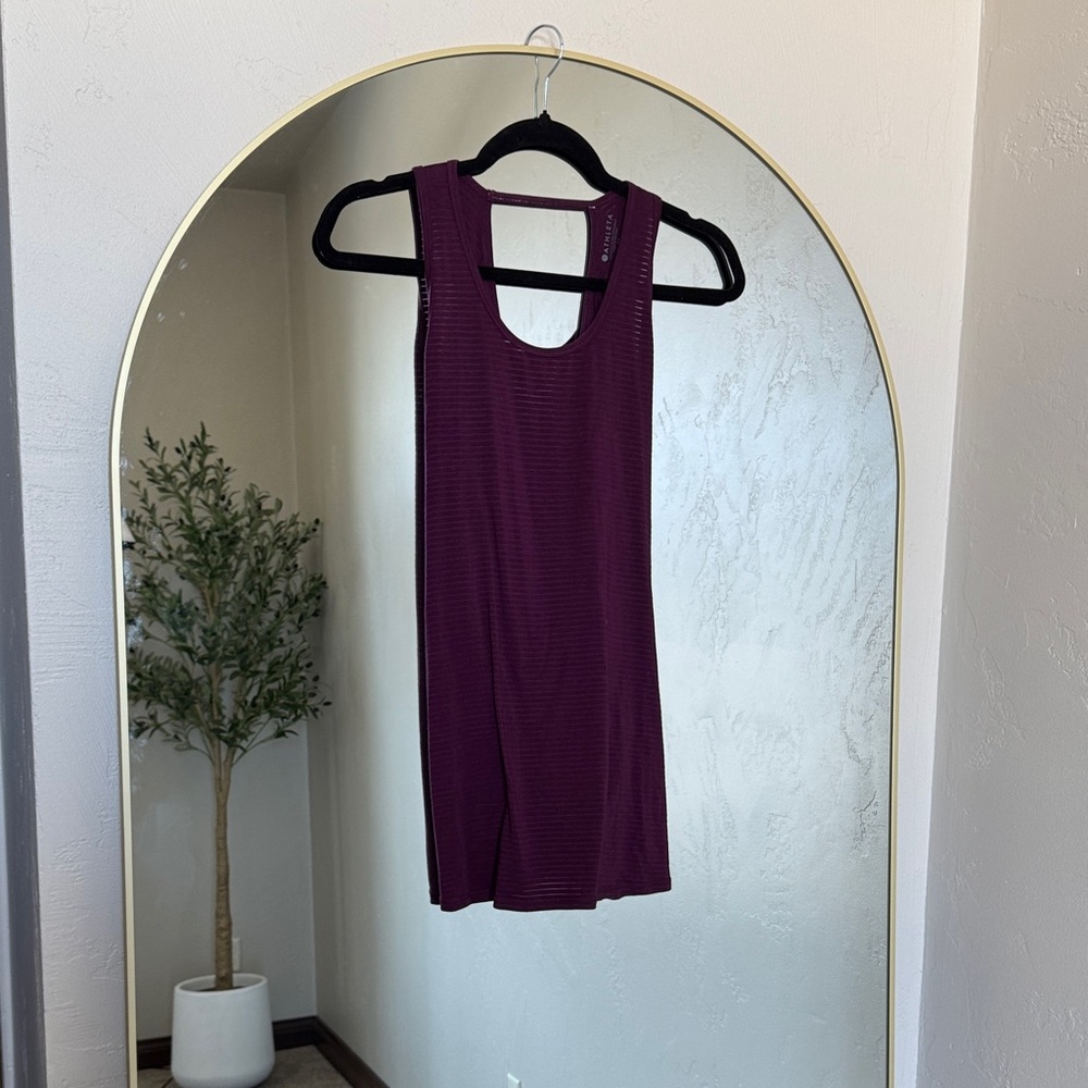 Athleta Burgundy Tank Top